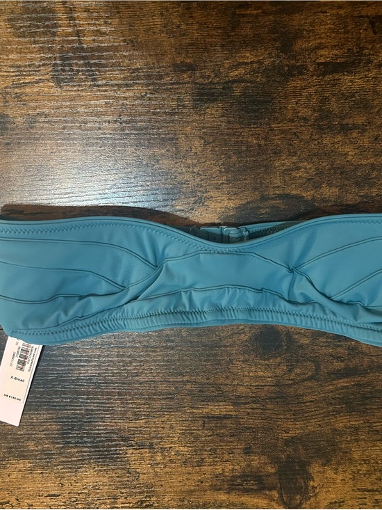 Victoria's Secret Other - Victoria's Secret Teal Strapless Bandeau Swim Top X SMALL